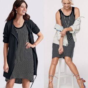 Cabi ATC Wink Striped Dress